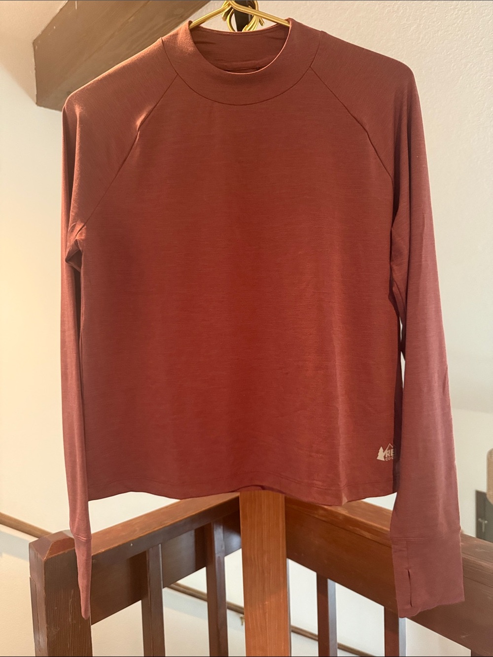 REI Sahara Shade Long-Sleeve T-Shirt - Women's Small Raisin Heather - Picture 2 of 6